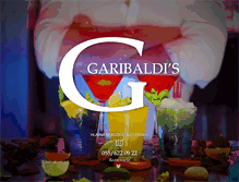 Tablet Screenshot of garibaldis.sk